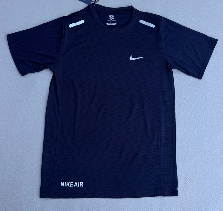 تیشرت شلوارک کشاله دار نایک سرمه ای